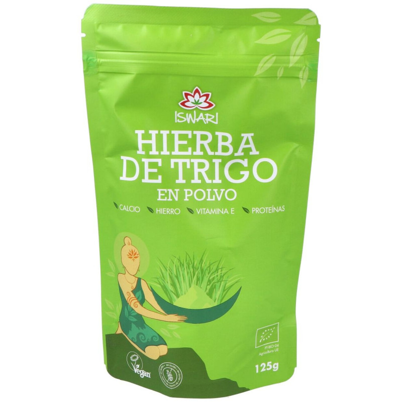 Hierba de Trigo Superalimento 125gr. Bio - Iswari