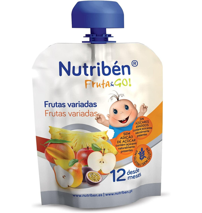 Nutriben Fruta & Go Frutas Variadas - Alter Farmacia S.a
