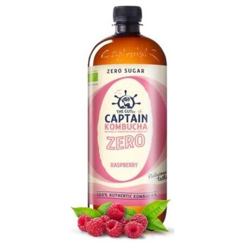 Kombucha Kombucha Zero Frambuesa Bio 1000ml - Captain
