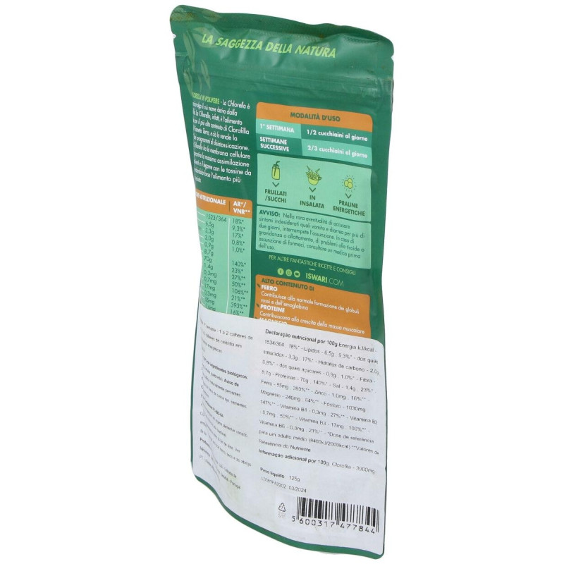 Clorella Superalimento 125gr. Bio 2 - Iswari