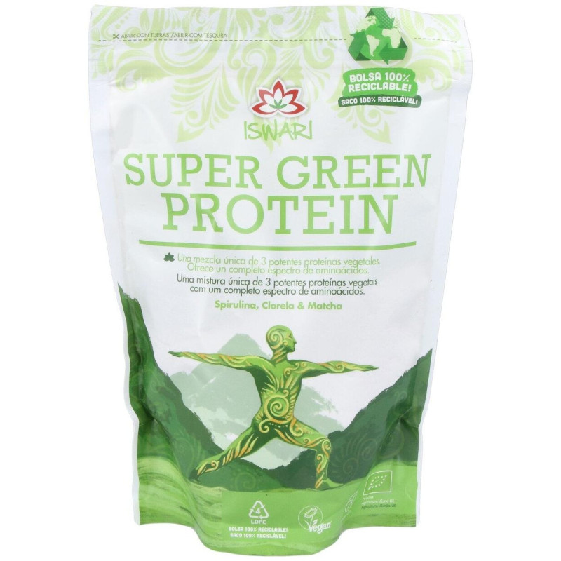 Super Green Protein Superalimento 250gr. Bio 2 - Iswari
