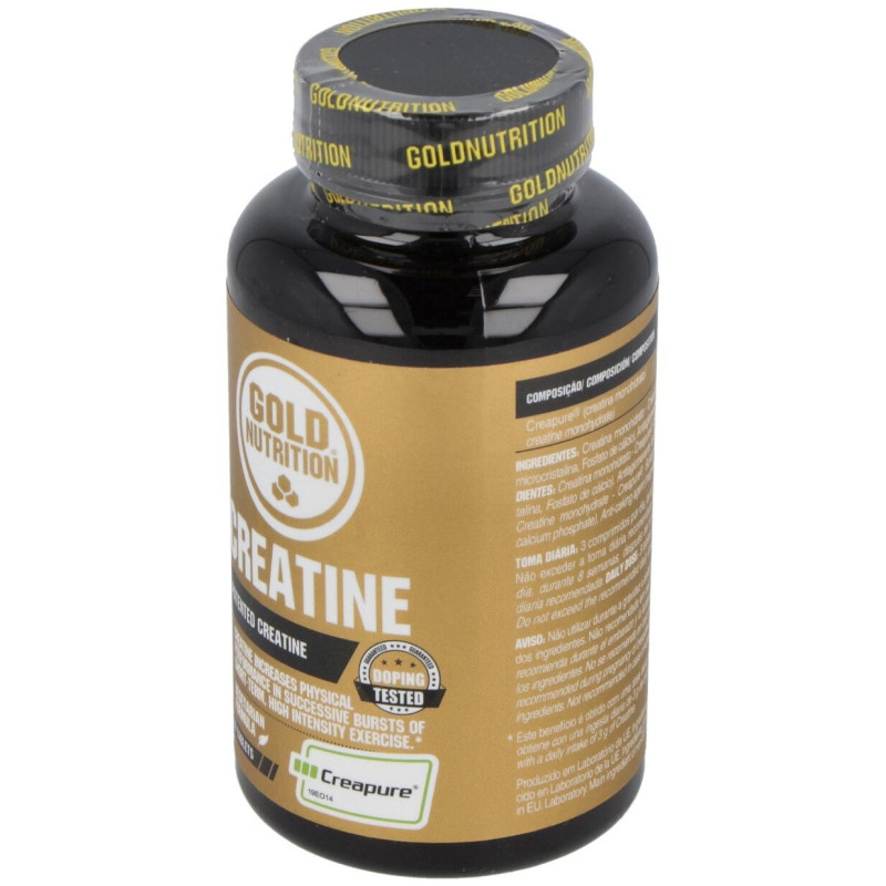 Creatina Creapure 1000mg 60comp - Gold Nutrition