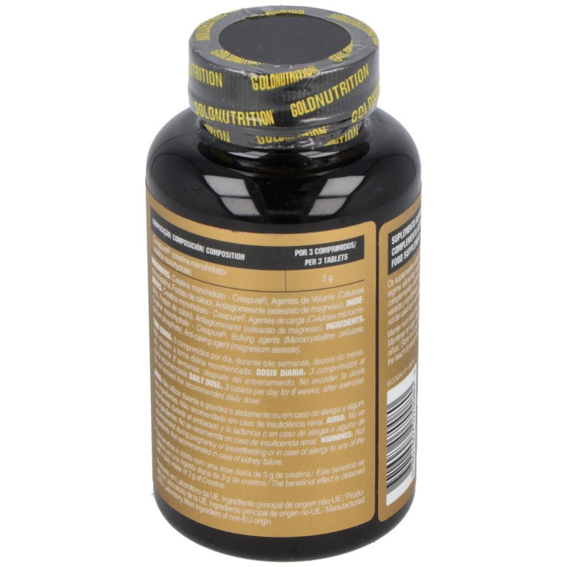 Creatina Creapure 1000mg 60comp - Gold Nutrition