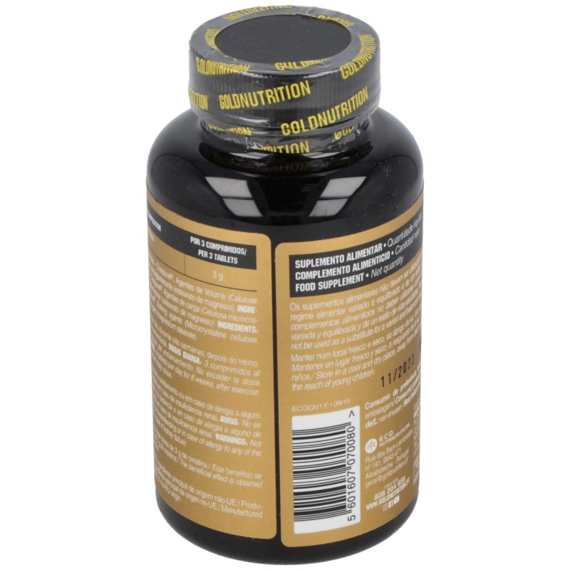 Creatina Creapure 1000mg 60comp - Gold Nutrition