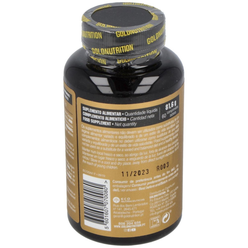 Creatina Creapure 1000mg 60comp - Gold Nutrition