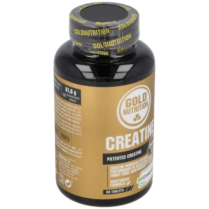 Creatina Creapure 1000mg 60comp - Gold Nutrition