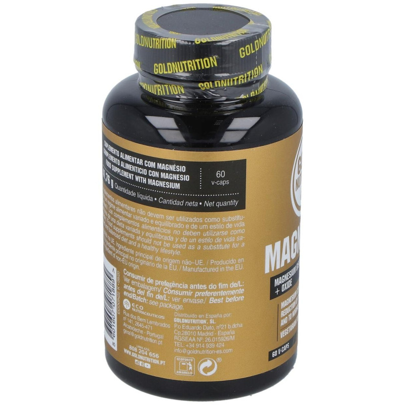 Gold Nutrition Magnesio 600Mg 60Caps