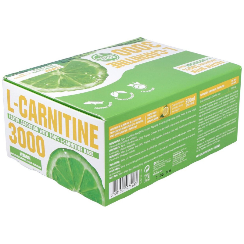 L Carnitina 3000 mg 20 Viales - Gold Nutrition