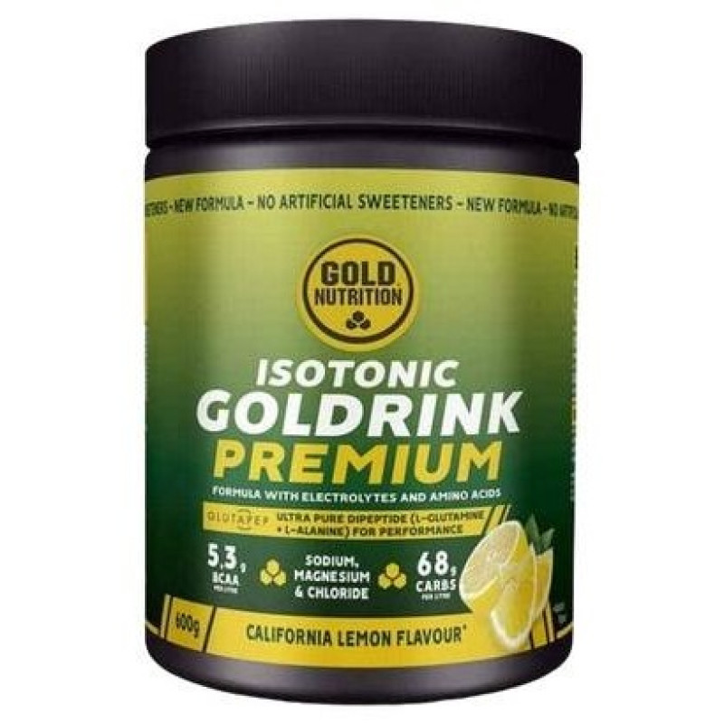 Gold Nutrition Goldrink Premium Lemon 600Gr