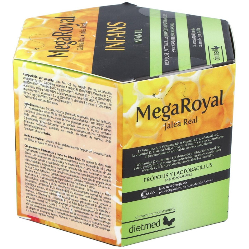 Dietmed Megaroyal Infans 20Ampollas