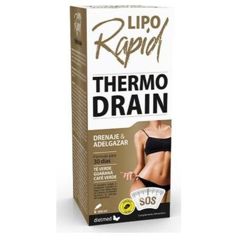 Liporapid Thermodrain 600ml - Dietmed