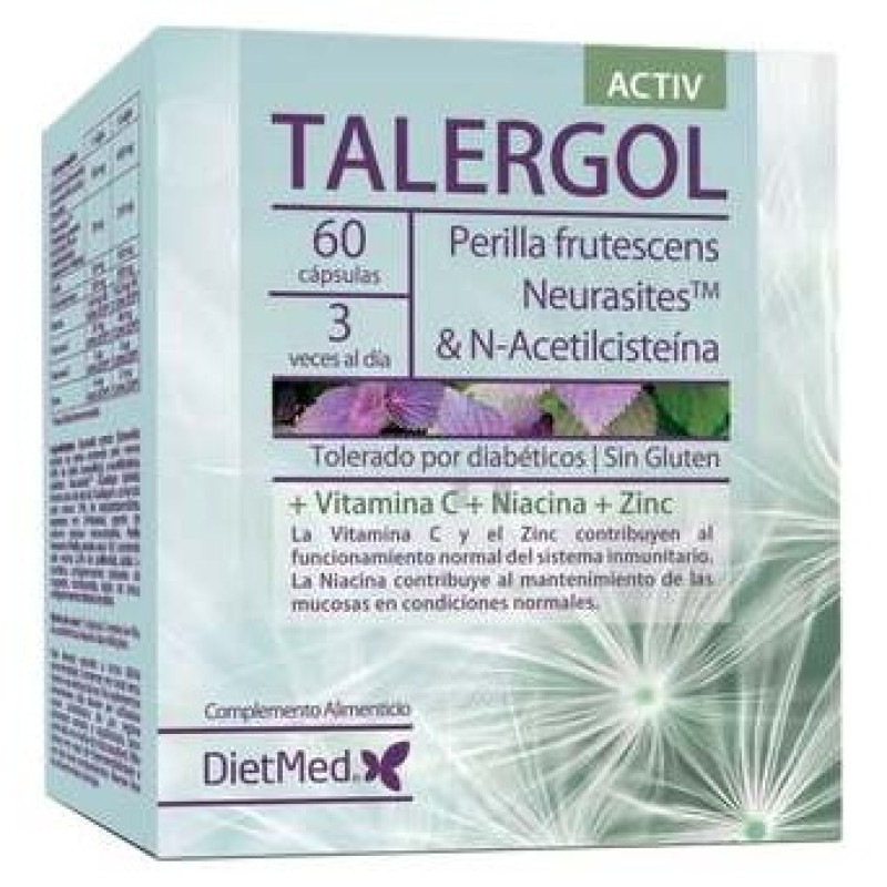 Talergol 60caps - Dietmed