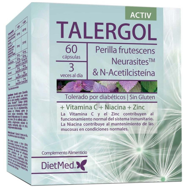 Talergol 60caps - Dietmed