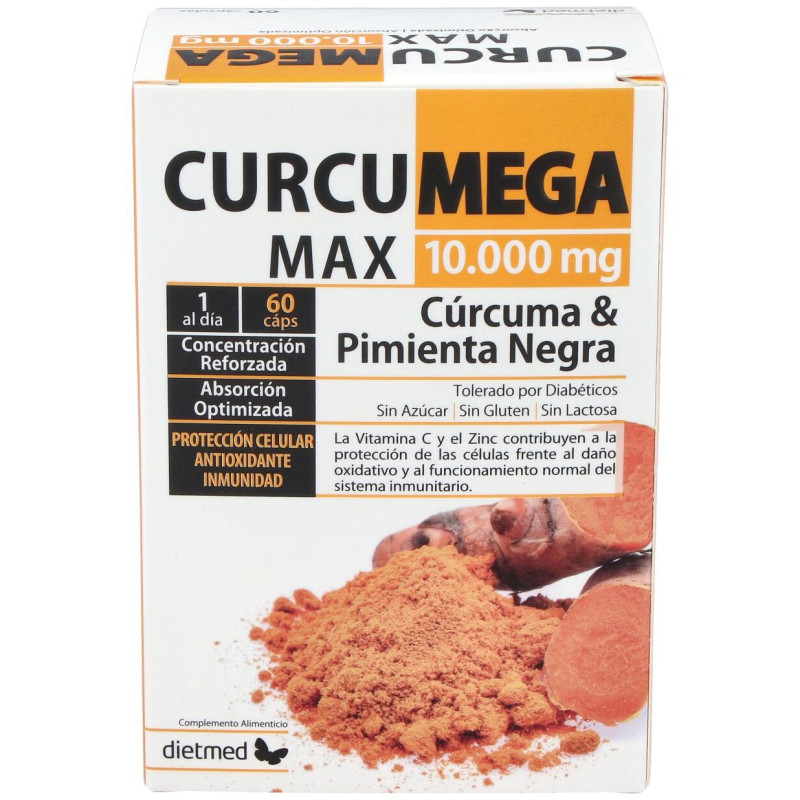 Curcumega Max 10.000 mg 60caps - Dietmed