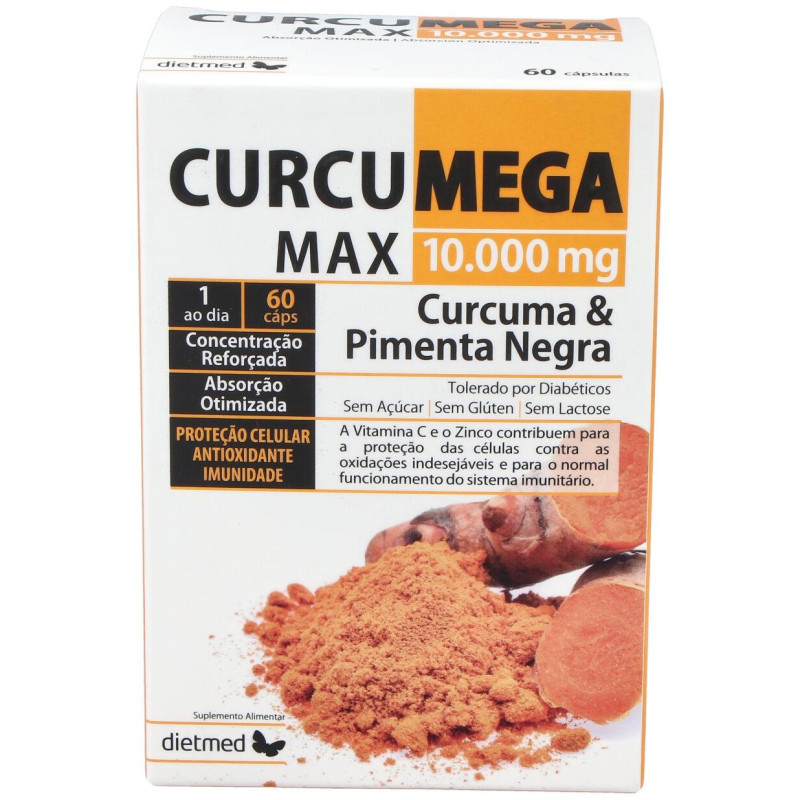 Curcumega Max 10.000 mg 60caps - Dietmed