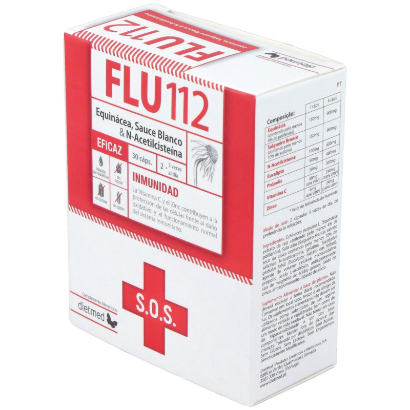 Flu 112 Inmunidad Sos 30caps - Dietmed