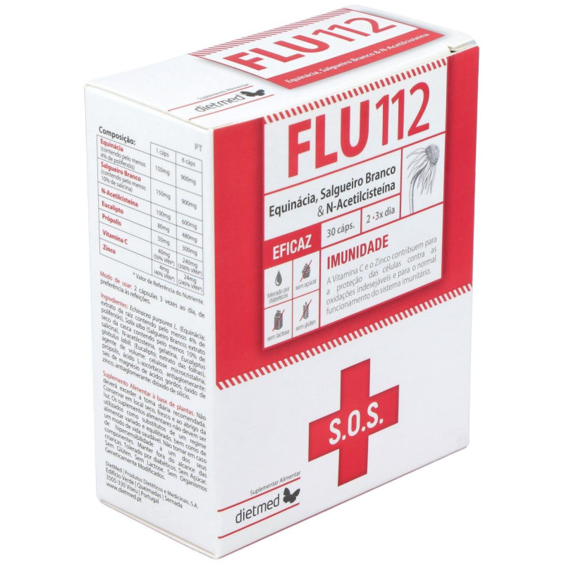 Flu 112 Inmunidad Sos 30caps - Dietmed