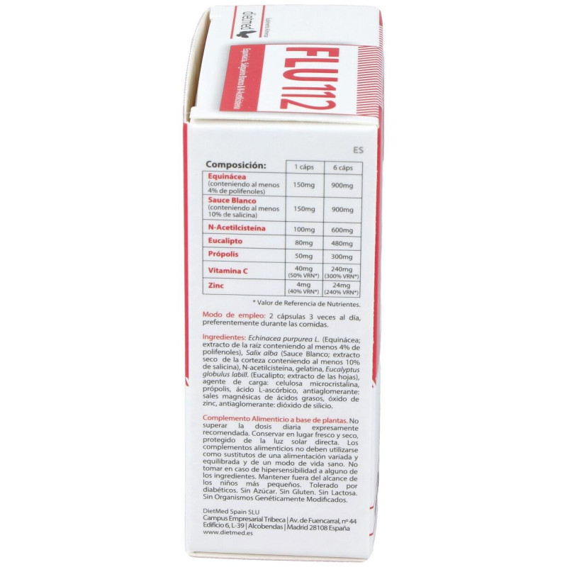 Flu 112 Inmunidad Sos 30caps - Dietmed