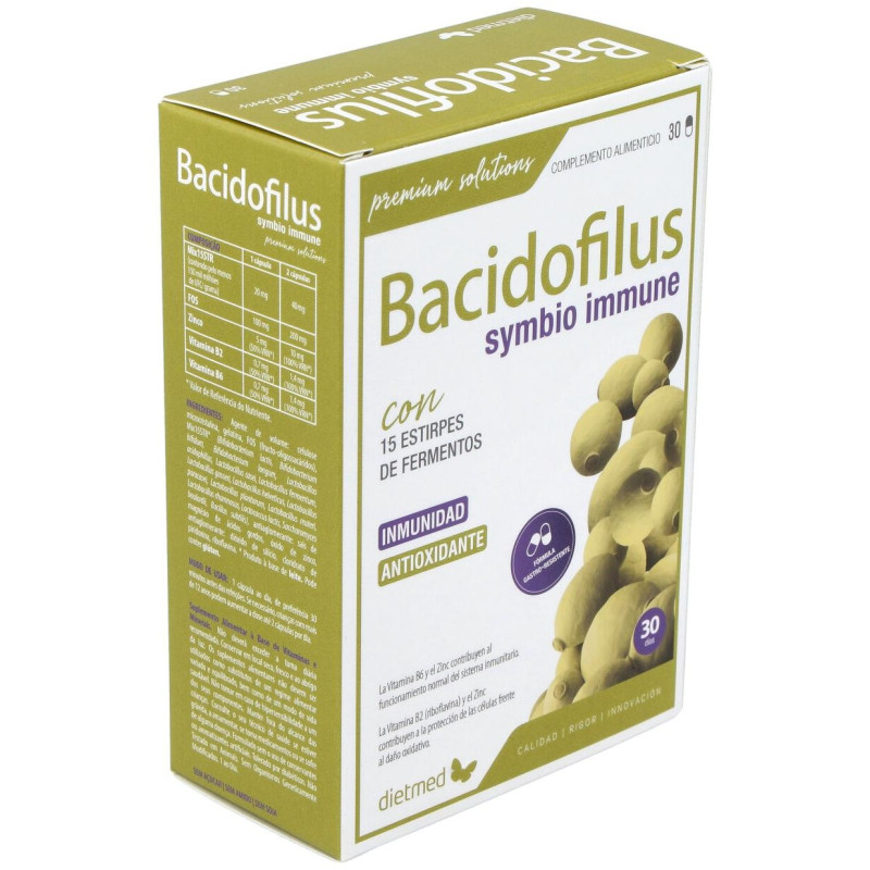 Bacidofilus Symbio Inmune 30caps - Dietmed