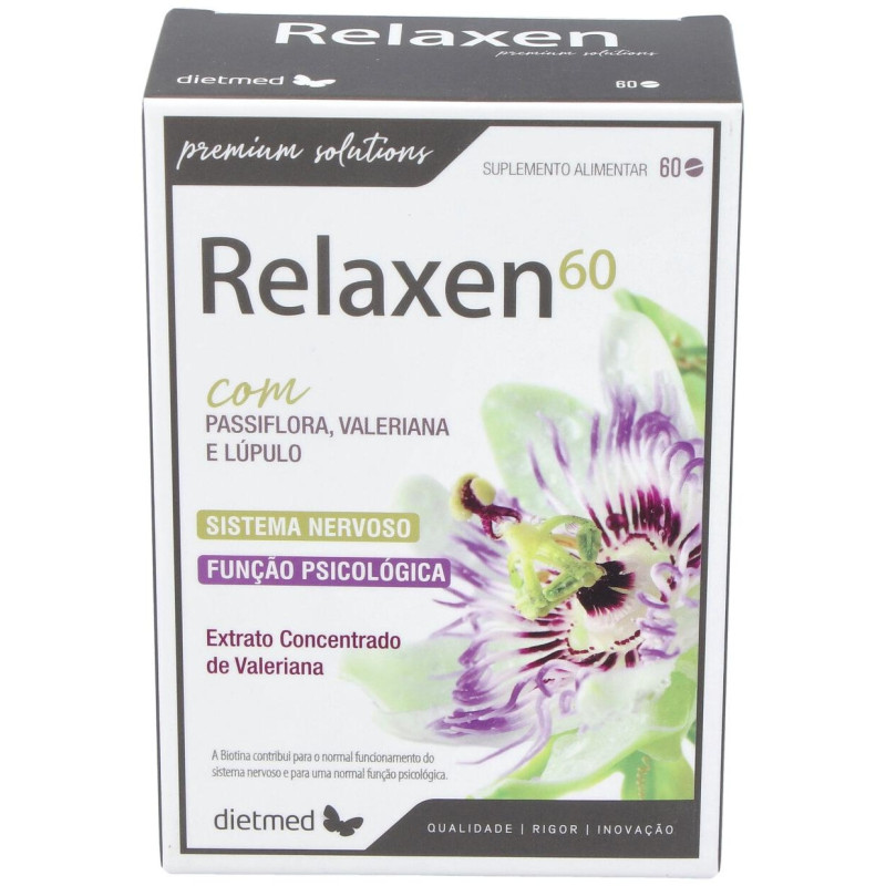 Dietmad Relaxen Pasiflora Valeriana 60comp - Dietmed