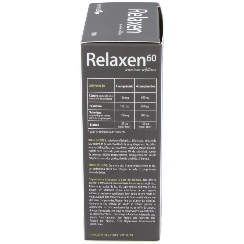 Dietmad Relaxen Pasiflora Valeriana 60comp - Dietmed