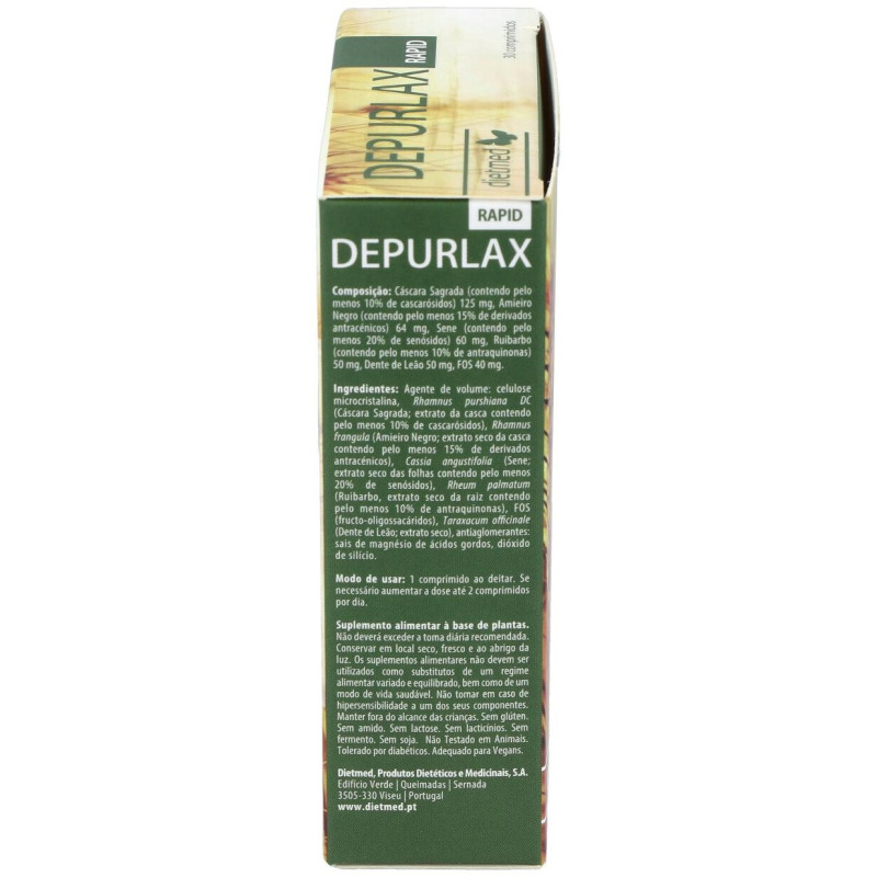 Depurlax Rapid 30comp - Dietmed