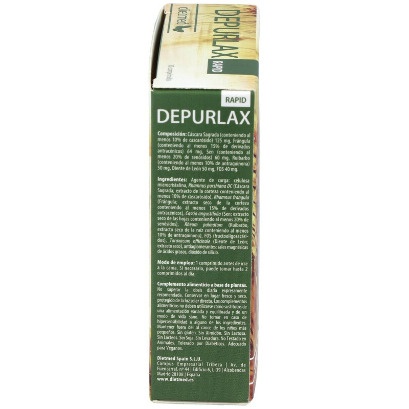 Depurlax Rapid 30comp - Dietmed