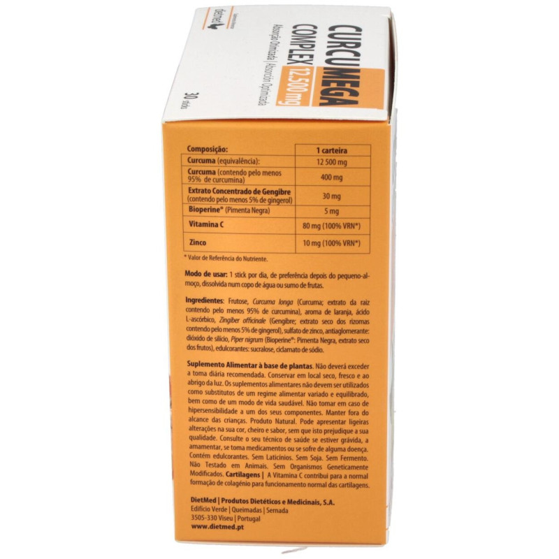 Dietmed Curcumega Complex 30Uds