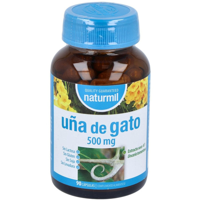 Naturmil Uña de Gato 500 mg 90 Cápsulas - Dietmed