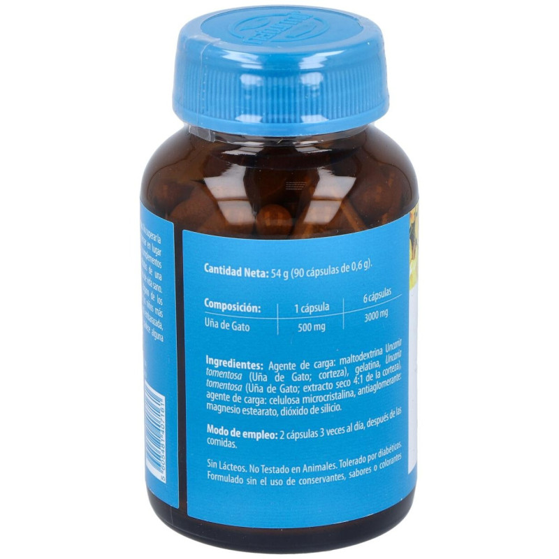 Naturmil Uña de Gato 500 mg 90 Cápsulas - Dietmed