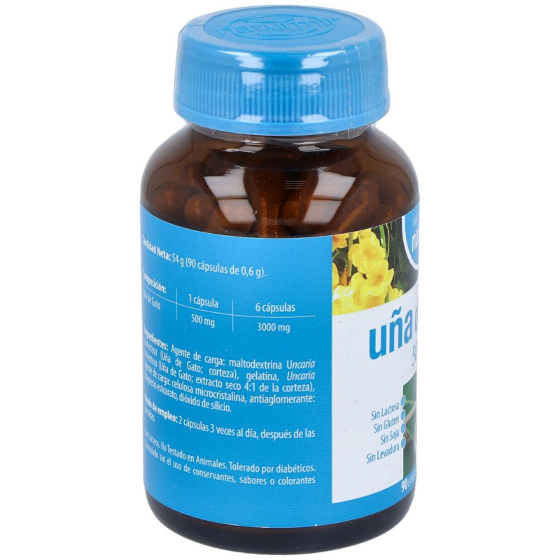 Naturmil Uña de Gato 500 mg 90 Cápsulas - Dietmed