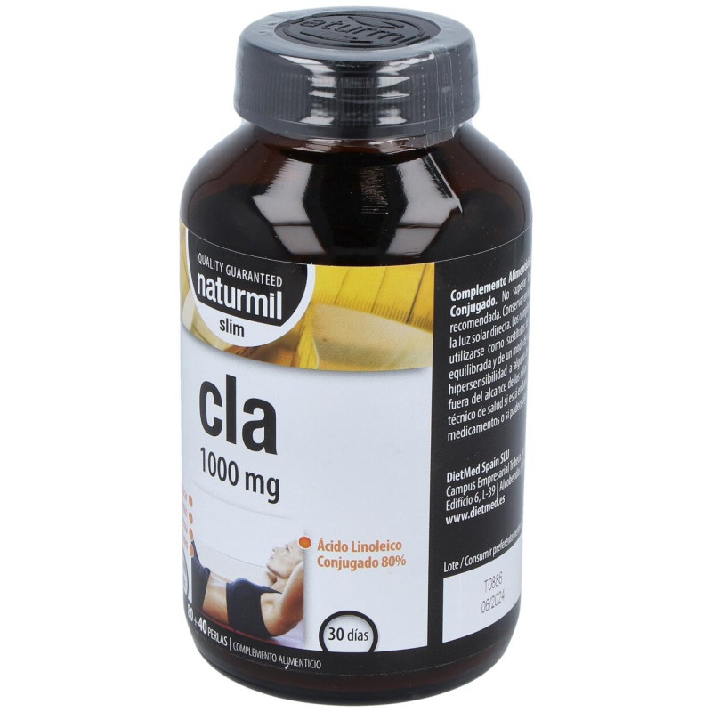 Naturmil Cla Strong 1000mg 80 + 40 Perlas - Dietmed