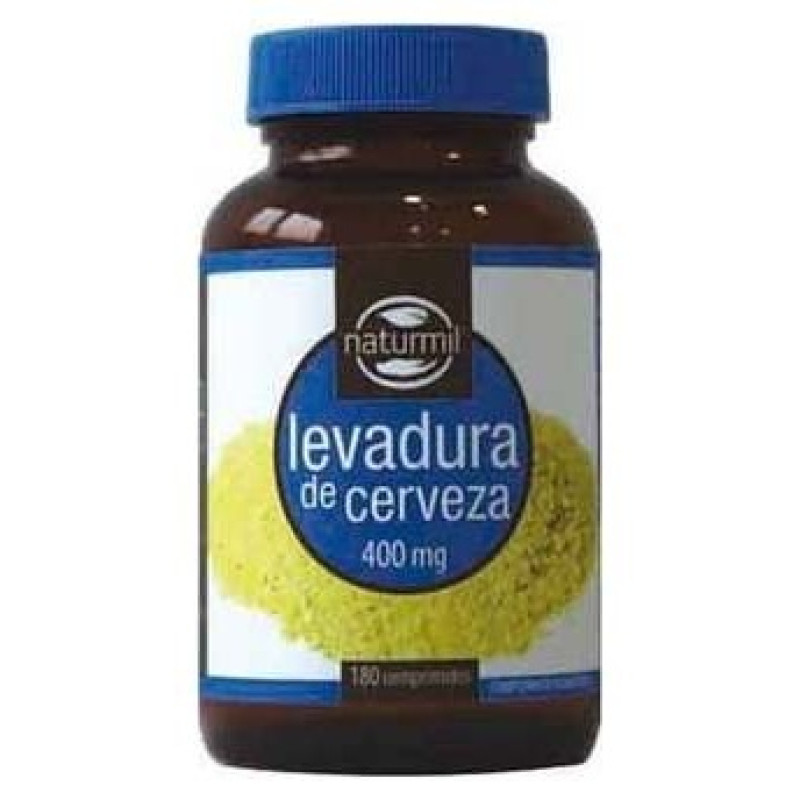 Naturmil Levadura Cerveza 400mg 180comp - Dietmed