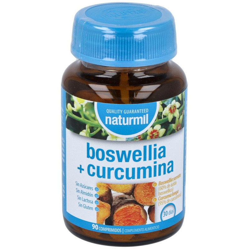 Naturmil Boswellia + Curcumina 90 Comprimidos - Dietmed