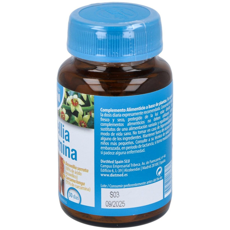 Naturmil Boswellia + Curcumina 90 Comprimidos - Dietmed