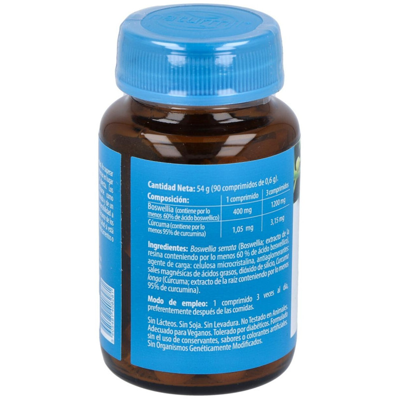 Naturmil Boswellia + Curcumina 90 Comprimidos - Dietmed