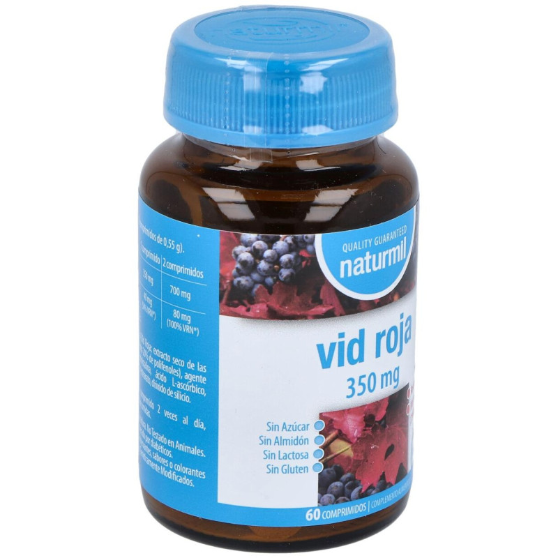 Naturmil Vid Roja 350 mg 60 Comprimidos - Dietmed