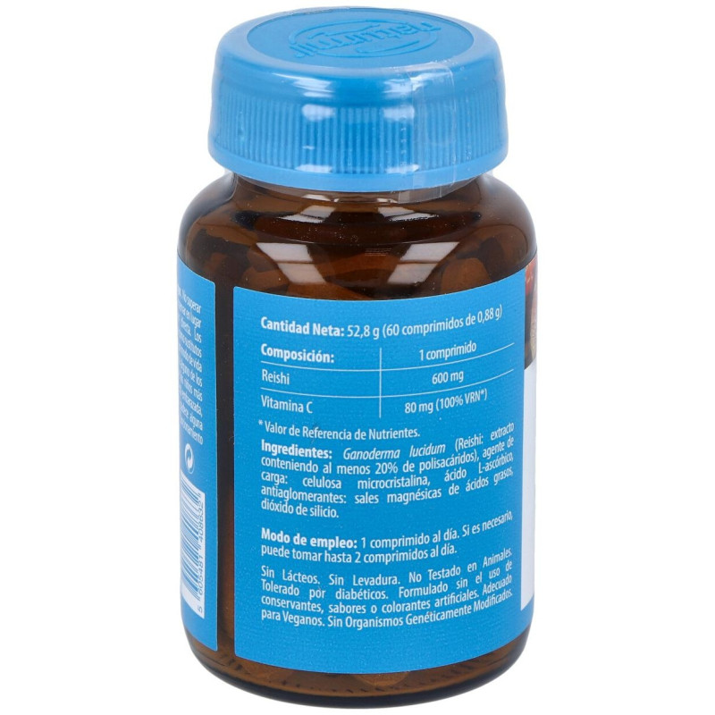 Reishi 600Mg. Con Vitamina C 60Comp.