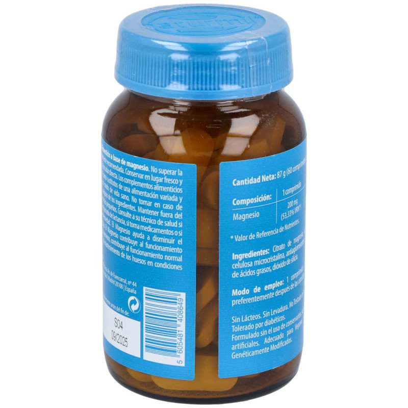 Naturmil Citrato de Magnesio 60comp - Dietmed