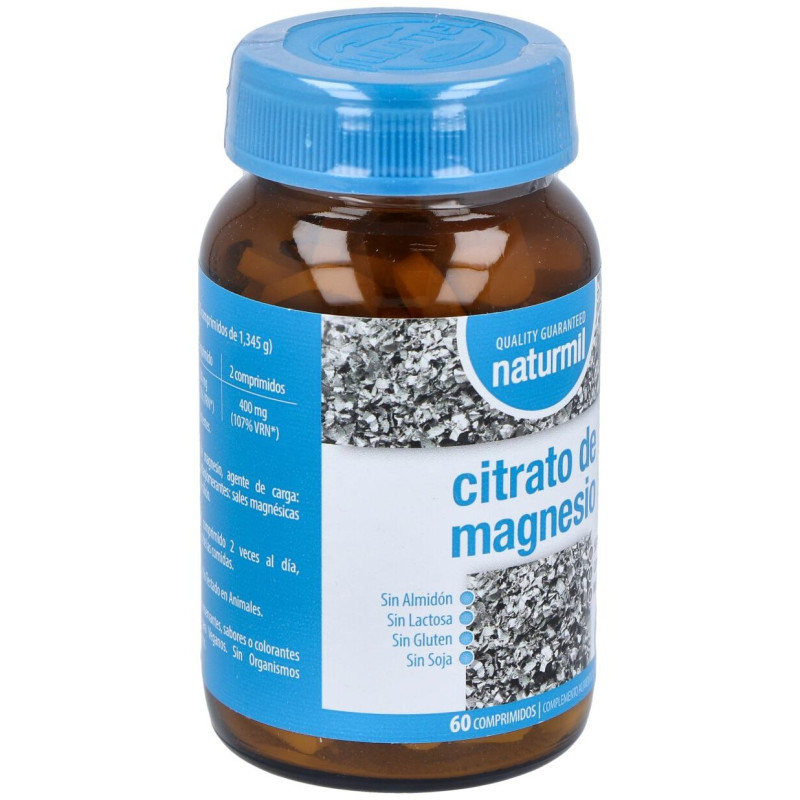 Naturmil Citrato de Magnesio 60comp - Dietmed