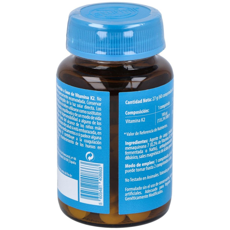 Naturmil Vitamina K2 100mg 60comp - Dietmed