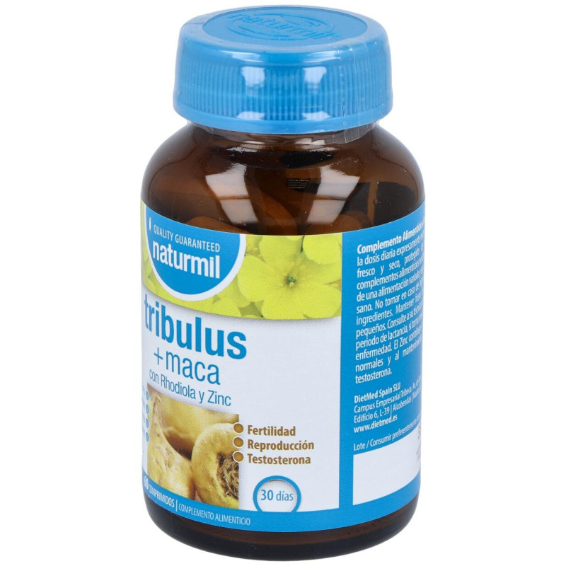 Naturmil Tribulus + Maca 60comp - Dietmed