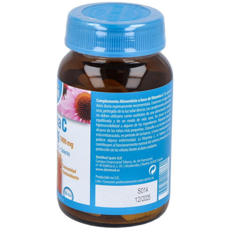 Naturmil Vitamina C Strong 1000 60comp - Dietmed