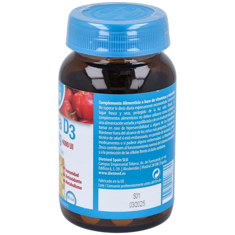 Naturmil Vitamina D3 Strong 90comp - Dietmed