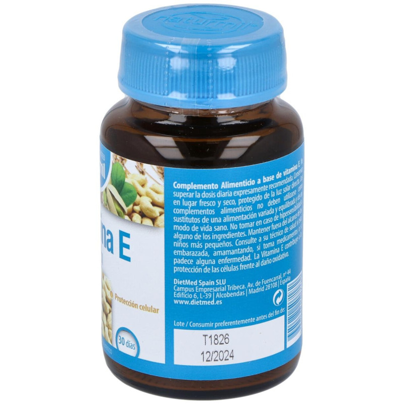 Naturmil Vitamina e 400ui 30 Perlas - Dietmed