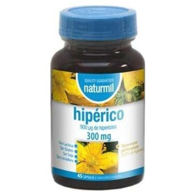Naturmil Hiperico 300 mg 45 Cápsulas - Dietmed