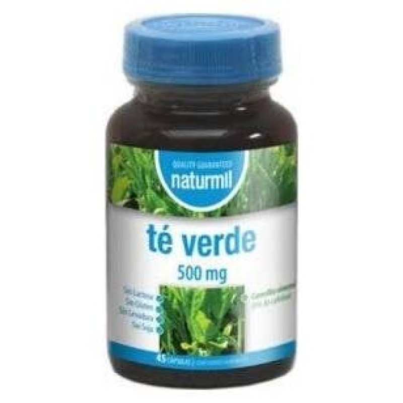 Naturmil Te Verde 500 mg 45 Cápsulas - Dietmed