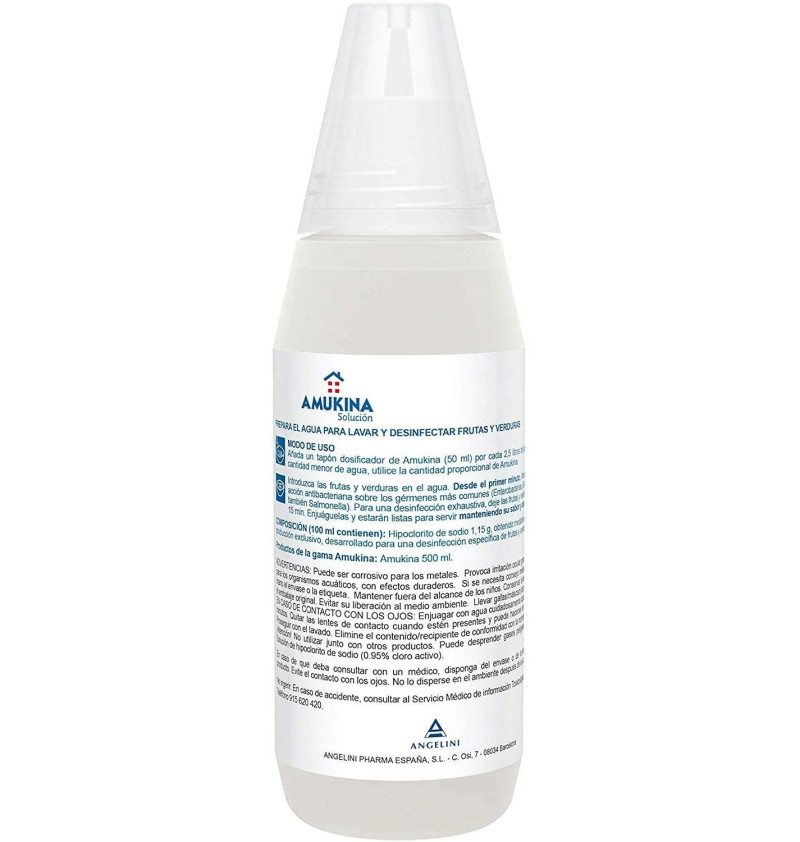 Amukina Solucion (1 Envase 500 Ml)