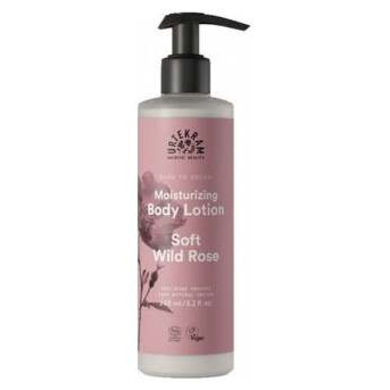 Soft Wild Rose Locion Corporal 245ml. Eco Vegan - Urtekram