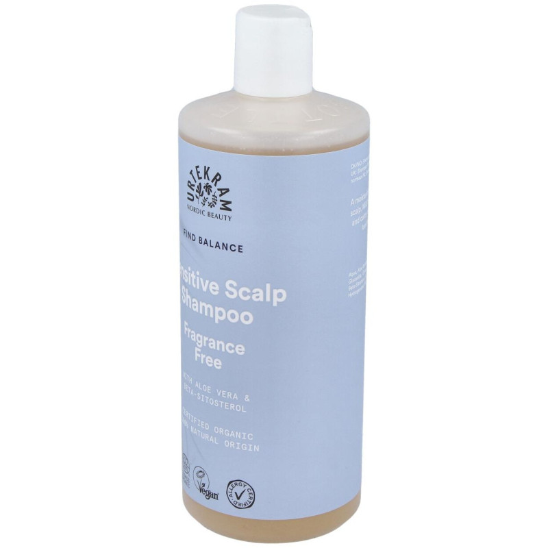 Fragance Free Champú Cuero Cabell Sensible 500m - Urtekram